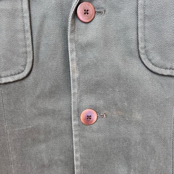 Brooks Brothers Outerwear Green Chore Barn Hunting Field Coat Jacket Safari Line - Picture 10 of 15